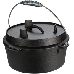 Öntöttvas grillfazék, bogrács, Ø 25 cm