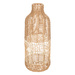 Rattan fonott dekoratív váza, 55 cm