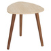 3 darabos MILEO dohányzóasztal-készlet, max. magasság 60 cm, MDF