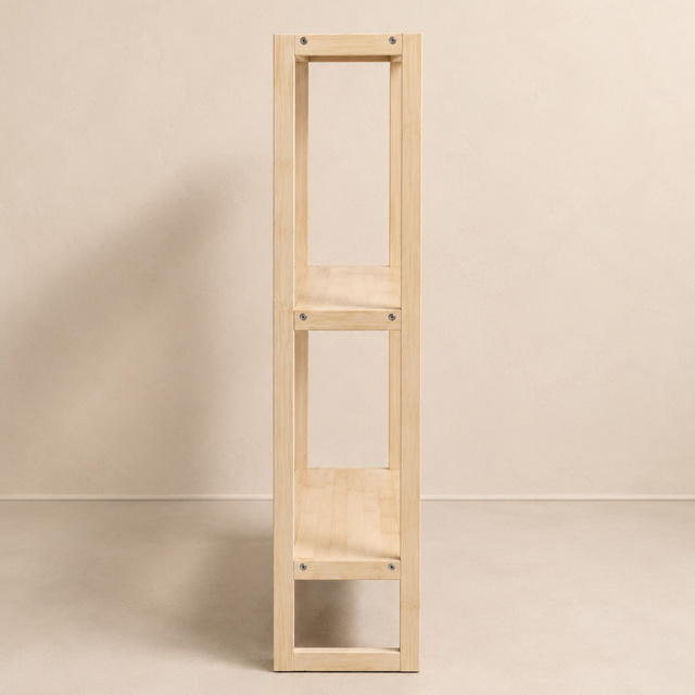 Bambusz polc, 68,4 x 20 x 84 cm