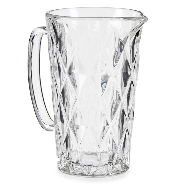 Üvegedény kristálymintával, 1 l