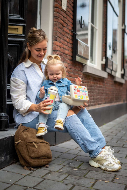 CANDY L PEPPÁS MALAC uzsonnás doboz, organikus anyag, KOZIOL