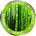 Padua Bamboo WC kefe állvánnyal, WENKO