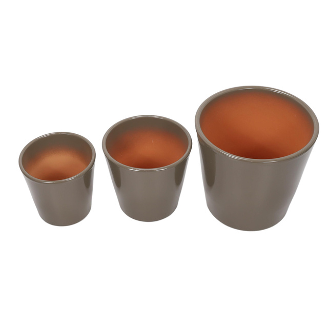 CONICAL kerámiakaspók készlet, 3 darab
