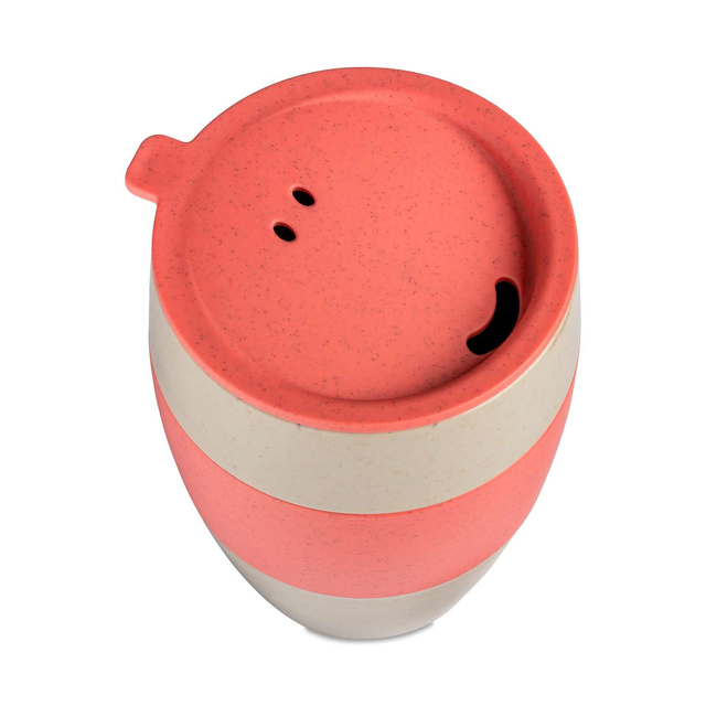AROMA TO GO termosz kávéhoz, 400 ml, KOZIOL, természetes sivatagi homok/természetes korall