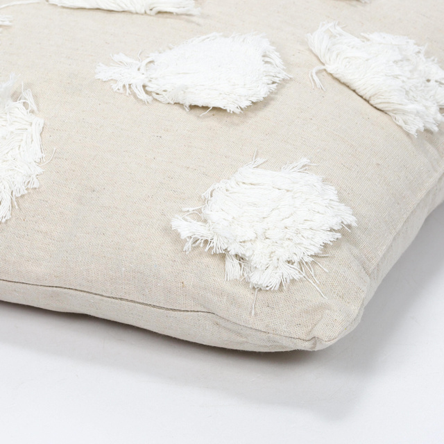 4Living Cushion Pompom 45x45 cm