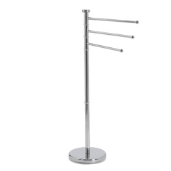 ZELLER törölközőtartó, rozsdamentes acél, magasság 85 cm