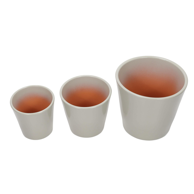 CONICAL kerámiakaspók készlet, 3 darab