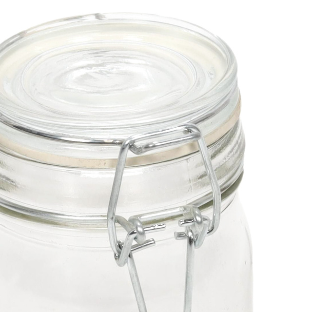 Zárható fedeles üveg, 150 ml