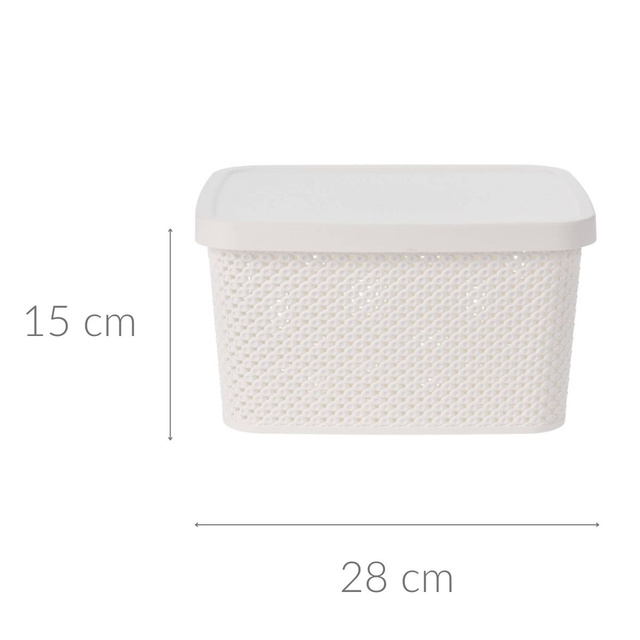 Zárható műanyag tárolóedény, 7000 ml