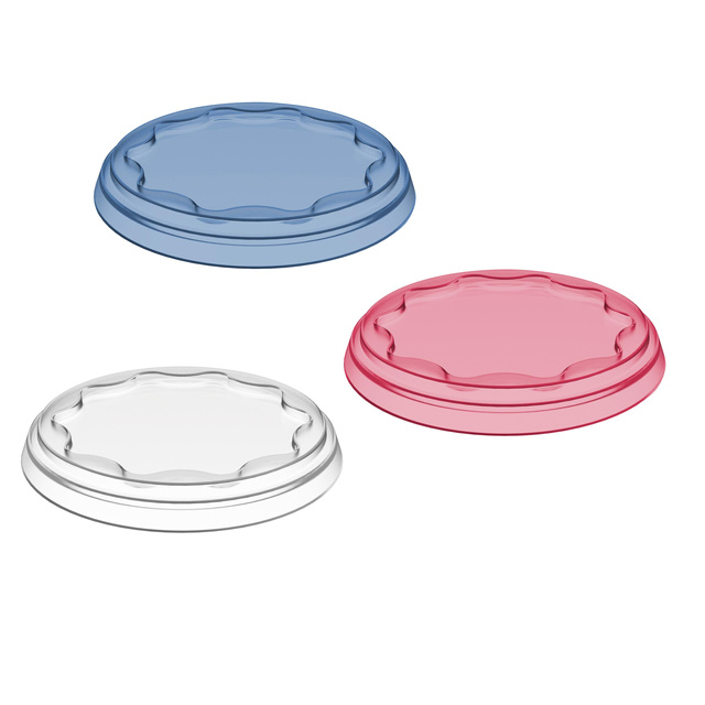FRESH joghurtfedél, többször használható, 3 db x Ø 10,2 cm, KOZIOL