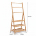 Bambusz polc, 53 x 30 x 153 cm