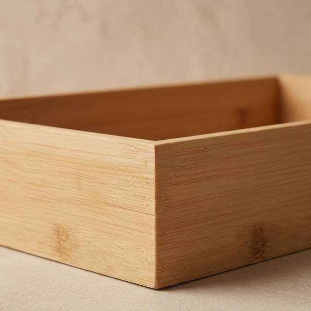Bambusz asztali rendező, 15 x 38 x 7 cm
