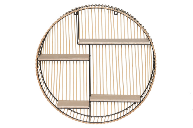 Rattan falipolc, Ø 50 cm